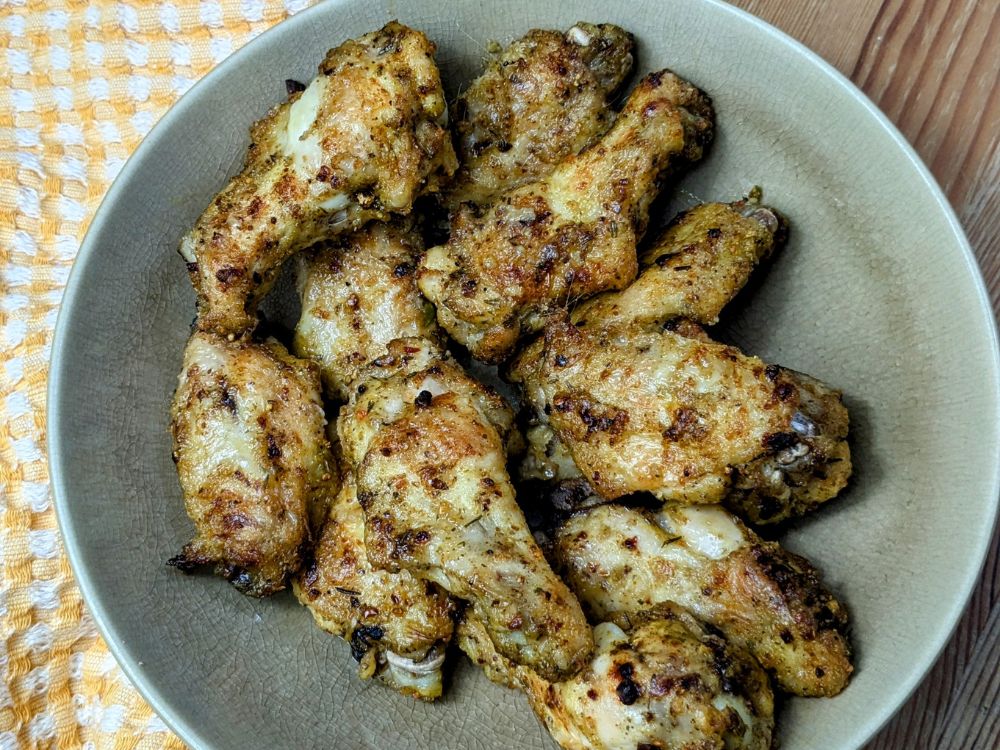 Alitas de Pollo con Lemon Pepper