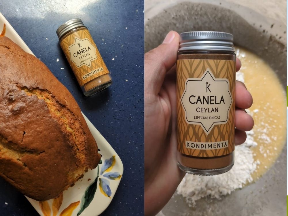 Bizcocho de limón y canela: sencillo, esponjoso y aromático