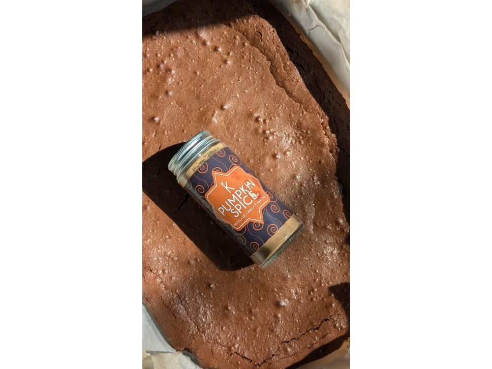 Brownie de chocolate con Pumpkin spice