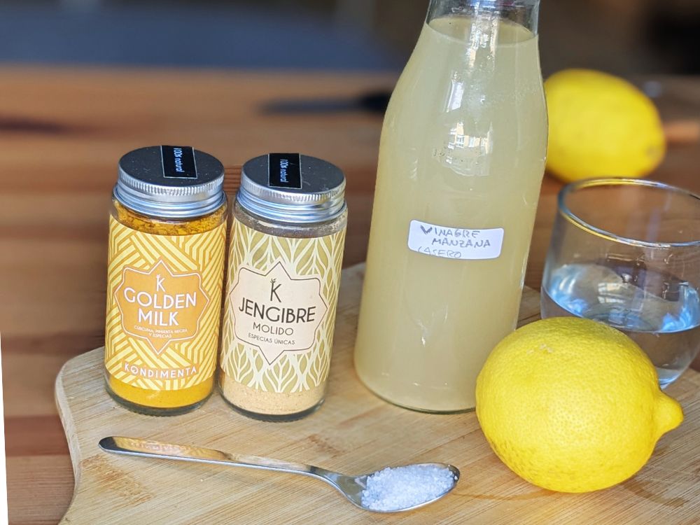 Chupito antiinflamatorio con Golden Milk