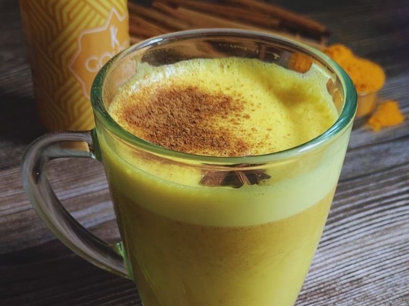Cúrcuma Latte, Como hacerlo paso a paso y con beneficios para la salud.