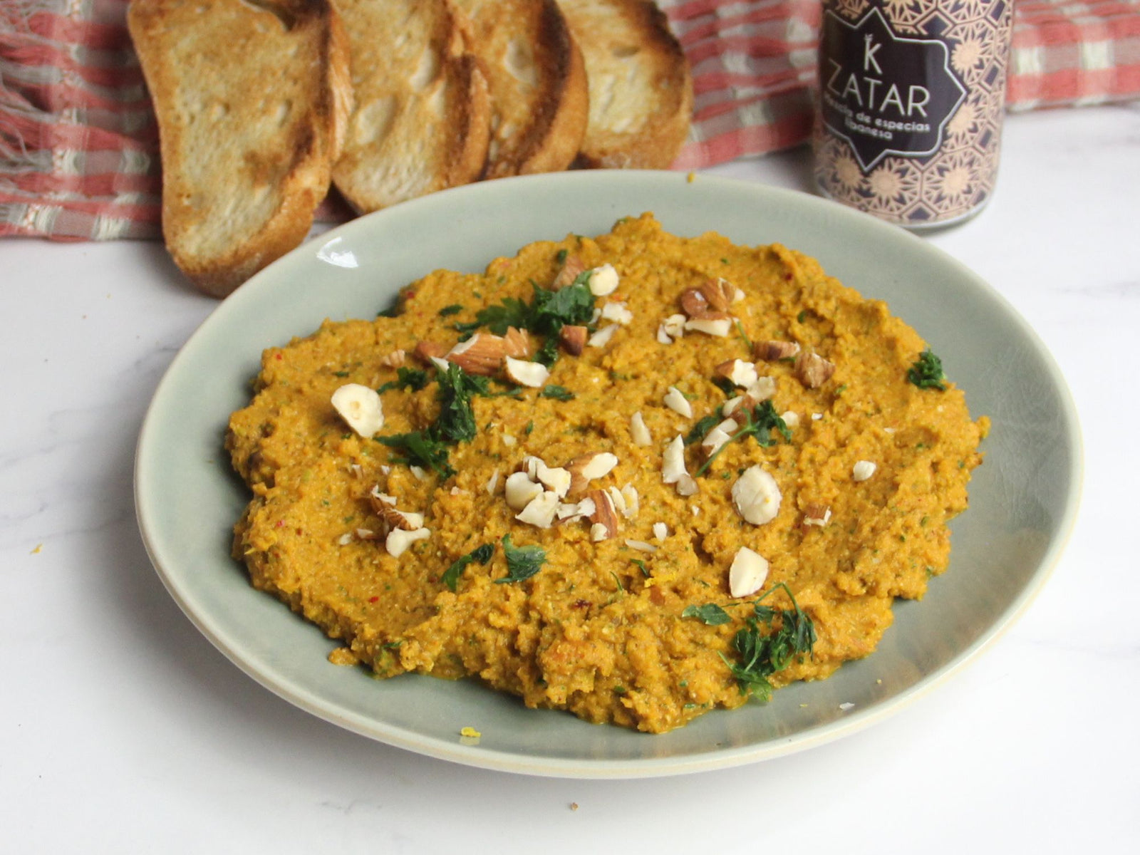 Dip de zanahoria para untar