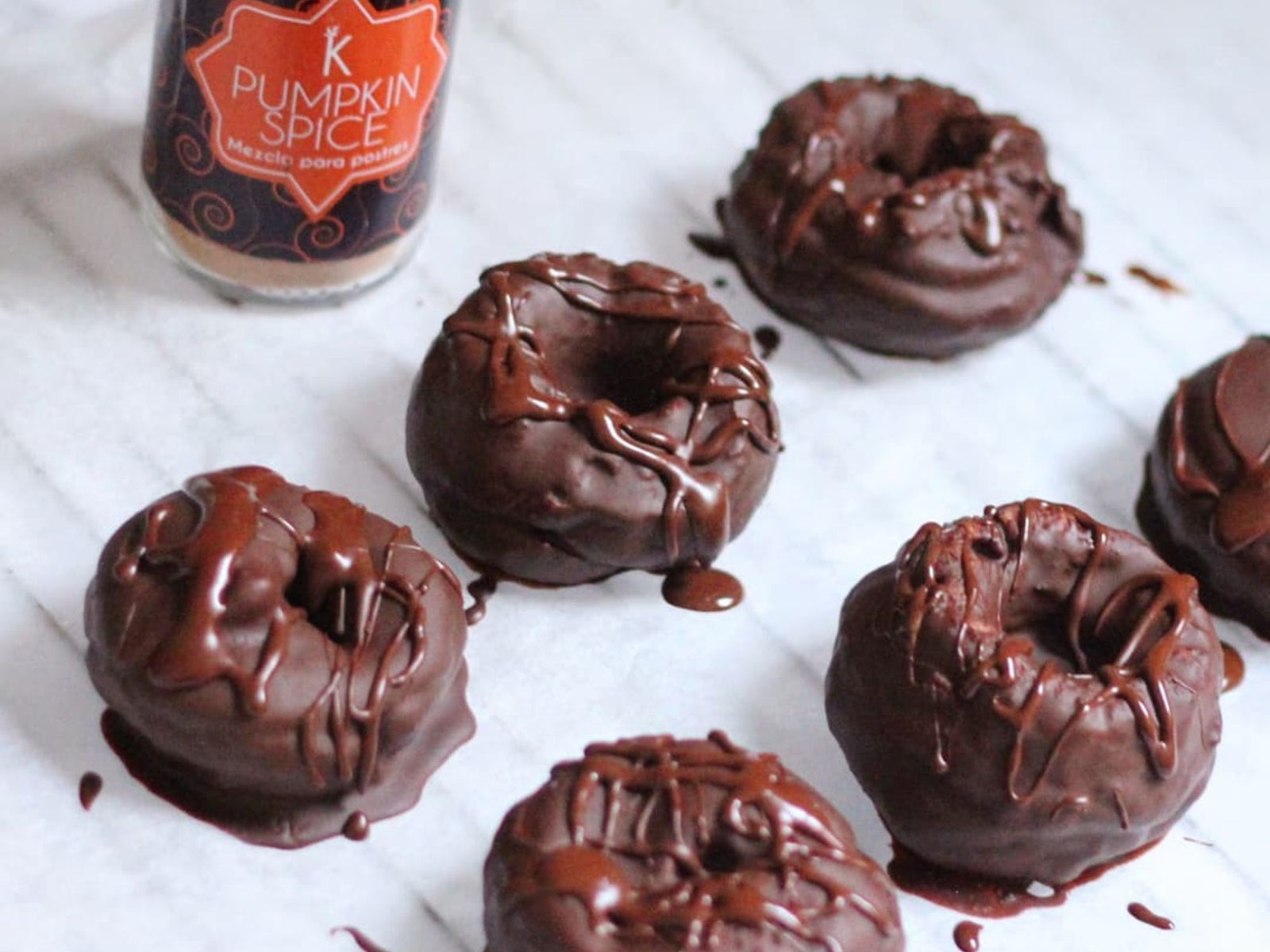 Donuts faciles con Pumpkin Spice