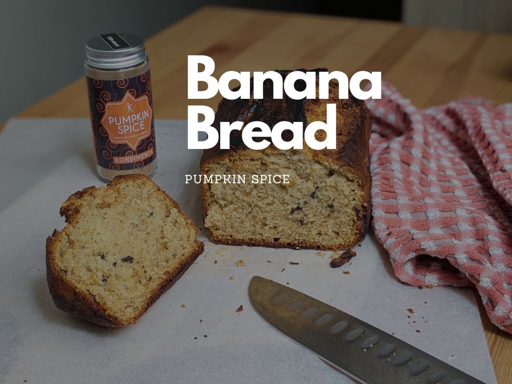 Banana bread con Pumpkin Spice
