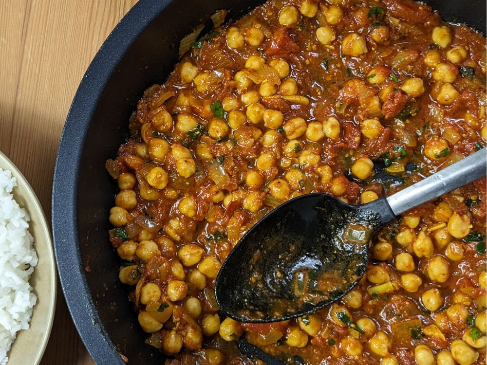 Chana Masala – Curry de Garbanzos con Especias
