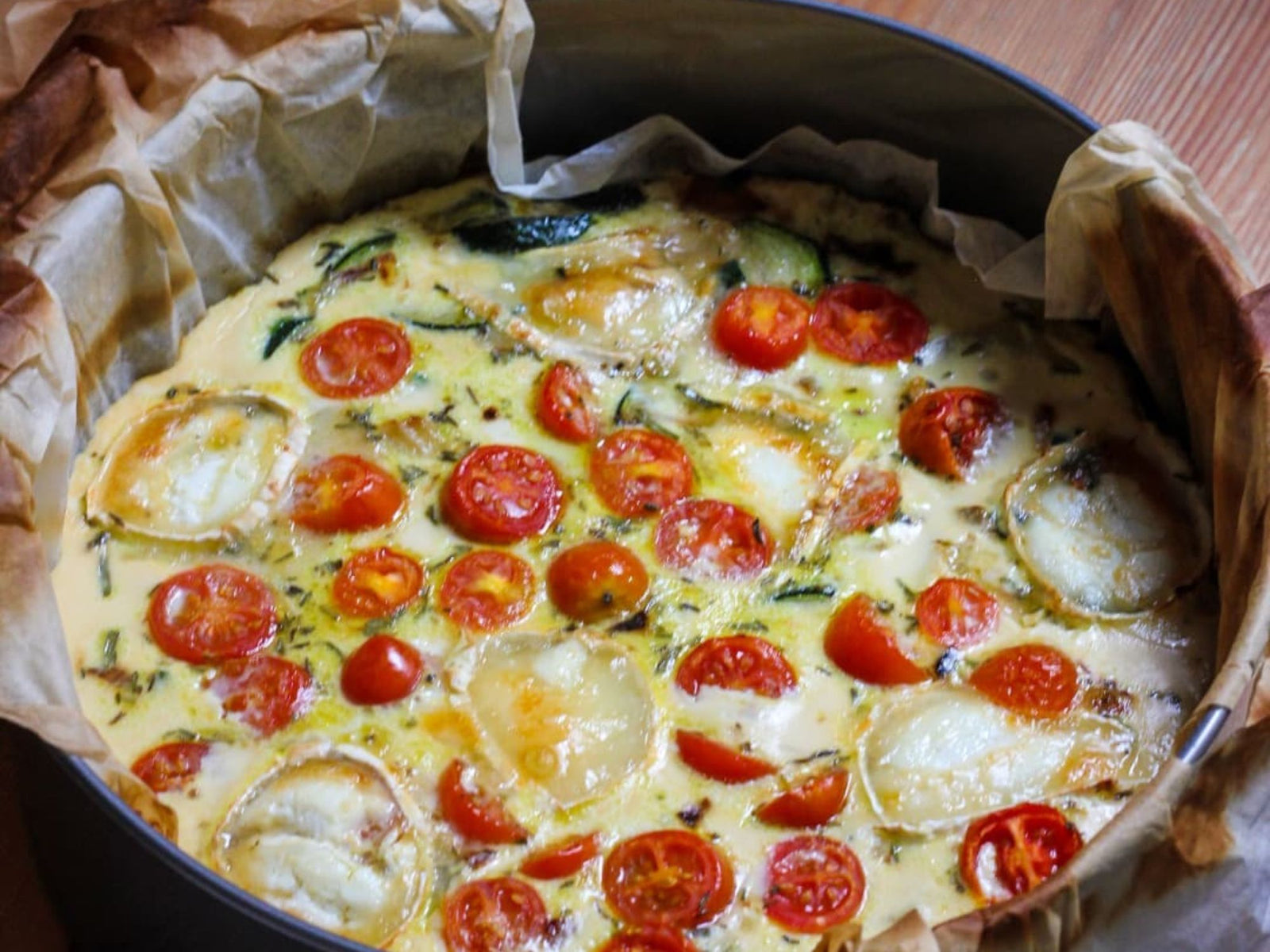 quiche de verduras