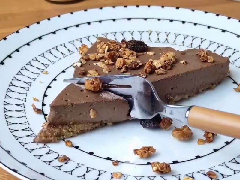 TARTA DE CALABAZA Y CHOCOLATE