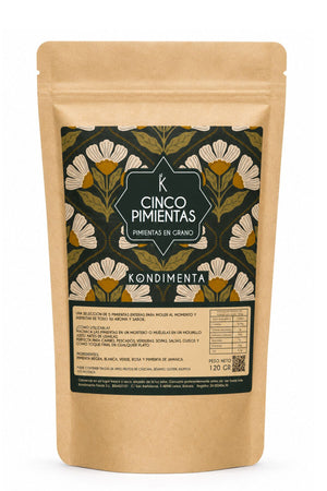 CINCO PIMIENTAS EN GRANO