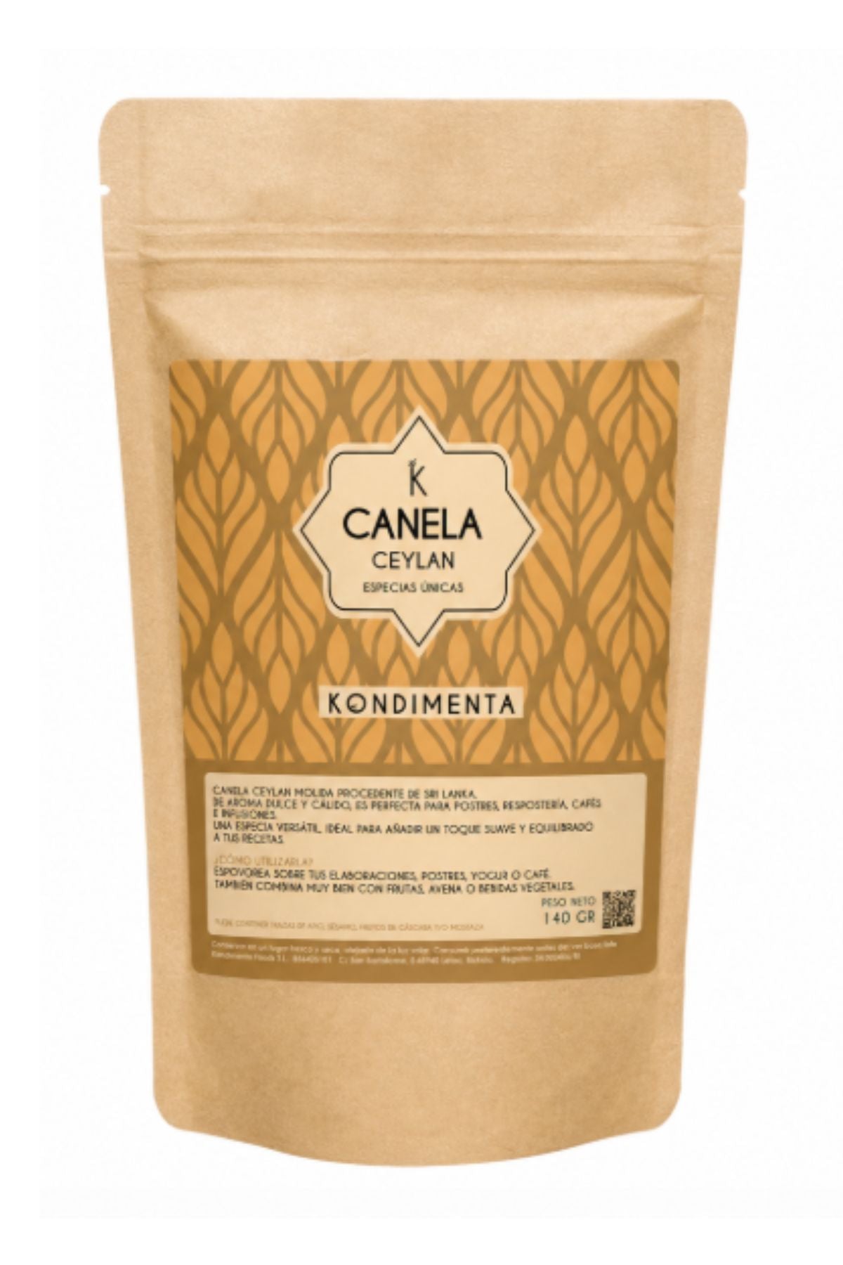 Canela Ceylan kraft 140gr